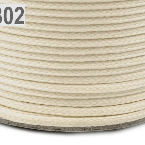 5m corde polyester pes 4mm / cordelette tressée, corde au mètre,corde synthétique, ficelle polyester