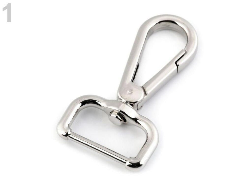 Acheter 10/20/40 pièces mousqueton de lanière pivotante Premium avec  porte-clés crochets en métal crochets pour porte-clés (20 mousquetons  pivotants + 20 porte-clés)
