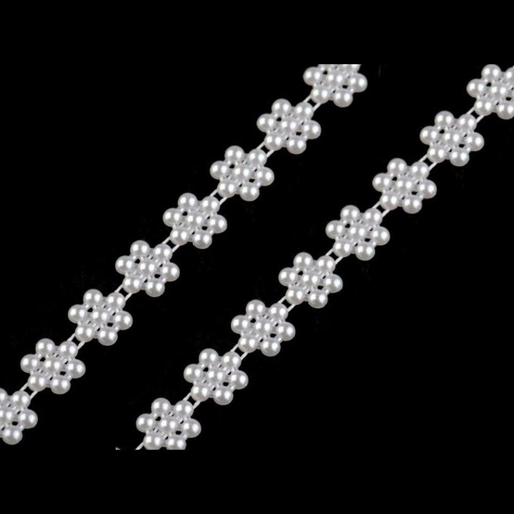 Demi-perle ronde nacrée à coudre - Diamant nacré - 6mm à 10mm