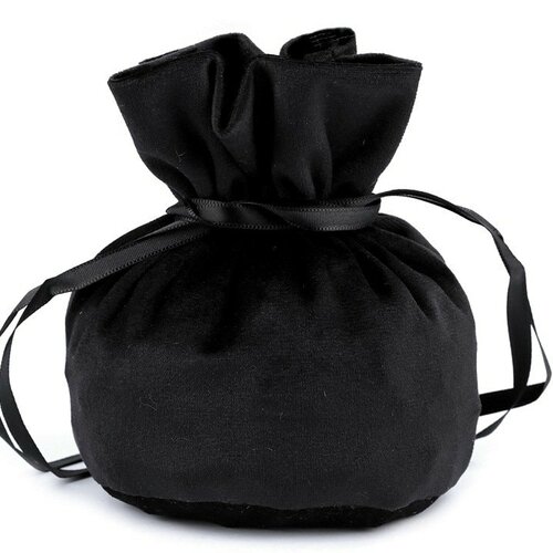 3 sacs cadeaux bourse velours  8x12cm noir / bourse en velours pour bijoux, pochette cadeau noire ou rouge avec lien, cadeau noel
