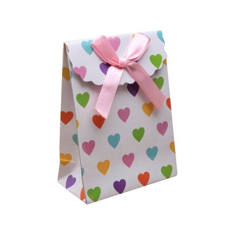 Paquet Cadeau - Motifs roses & stickers
