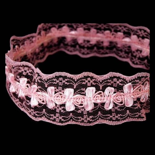 5m ruban dentelle lingerie 45mm / nombreux coloris / galon dentelle avec noeuds, fine dentelle brodée, dentelle jarretière, dentelle mariage