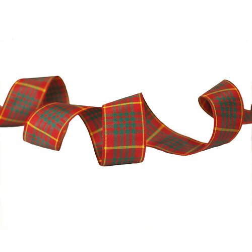 Ruban tartan écossais cameron / toutes largeurs / ruban écossais, ruban à carreaux, ruban plaid
