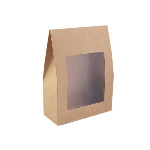 3 sacs cadeau avec fenetre cristal 9x13cm / pochettes cadeaux, emballage cadeau, sachets cadeau, pochette carton, paquet cadeau