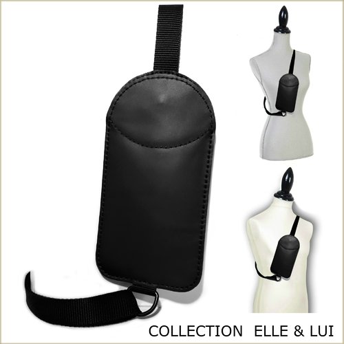 Pochette bandoulière en cuir pour téléphone portable - petit sac