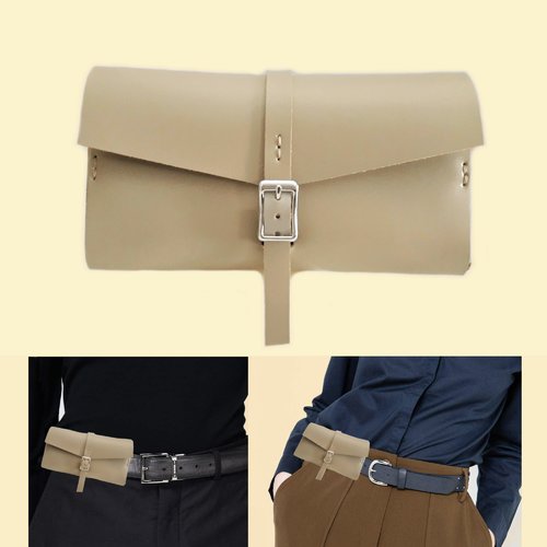 Pochette cuir ceinture pour telephone portable - petit sac en cuir pour ceinture femme