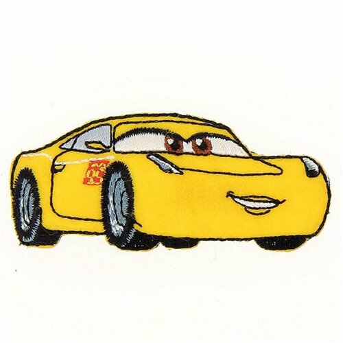 Ecusson broderie cars cruz ramirez 7.3x3cm