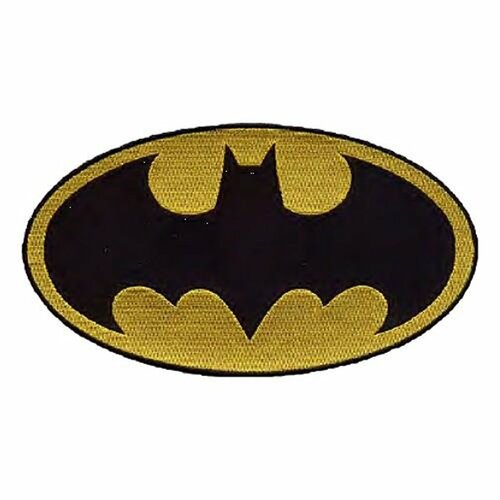 Ecusson broderie batman 20x11cm