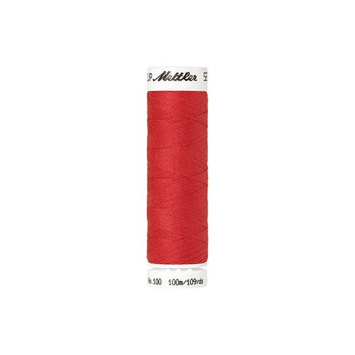 Fil à coudre polyester mettler amann 100m seralon rouge