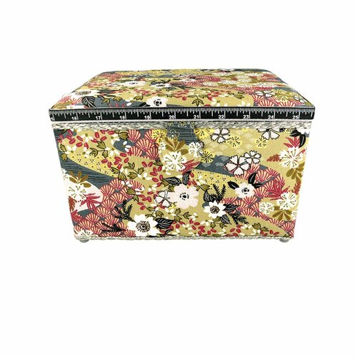 Boîte couture 21x28x19cm graphite