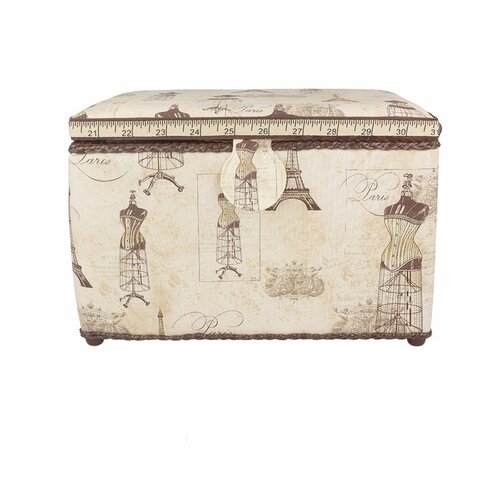 Boîte couture 21x28x19cm mannequin