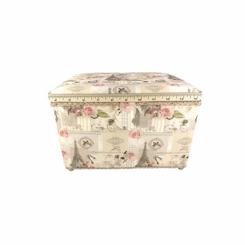 Boîte couture 21x28x19cm tour eiffel