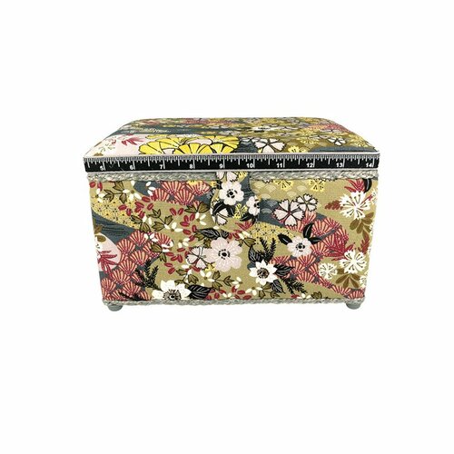 Boîte couture 18x26x16cm graphite