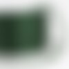 Cordon queue de rat 2mm vert bouteille au mètre