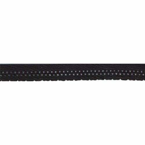 Bobine 25m élastique lingerie 13mm noir 13mm