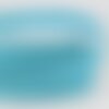 Bobine 15m passepoil mèche turquoise 5mm