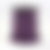 Bobine 70m cordelière aspect cuir 1mm violet
