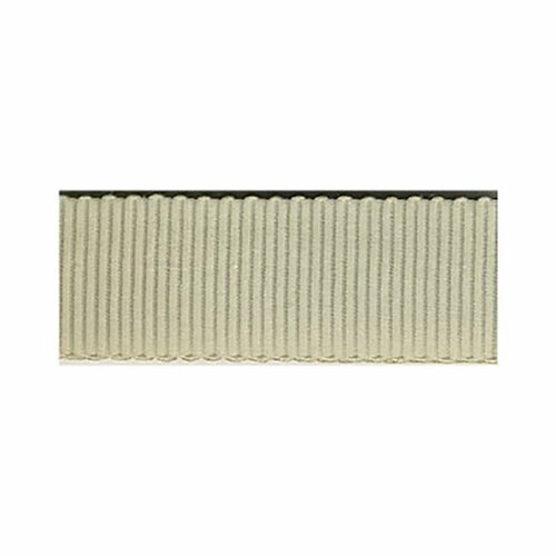 Disquette 16m gros grain petersham taupe