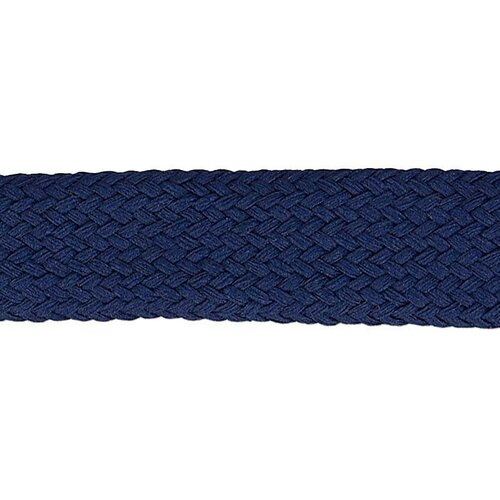 Bobine 20m tresse tubulaire spéciale sportswear bleu marine