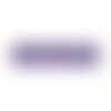 Disquette 25m biais replié motif étoiles violet