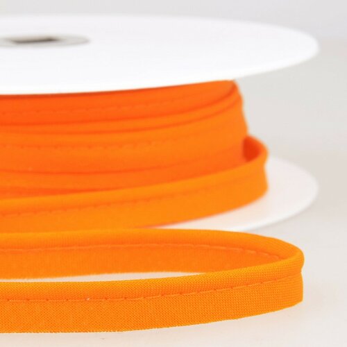 Bobine 25m passepoil robe biais tous textiles 10mm orange