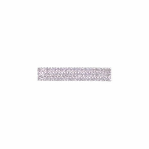 Disquette 50m ruban satin double face polyester 1.5mm gris