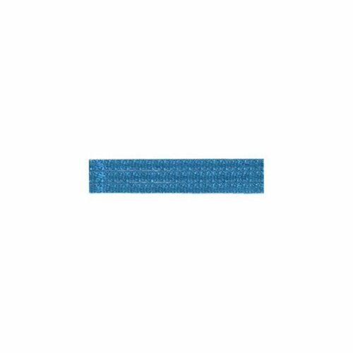 Disquette 50m ruban satin double face polyester 1.5mm bleu acier
