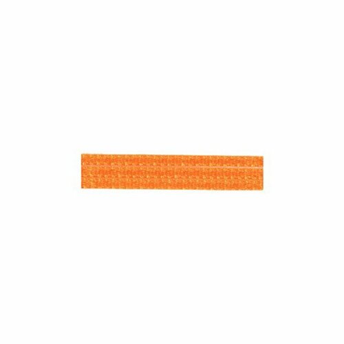 Disquette 50m ruban satin double face polyester 1.5mm rouge orange
