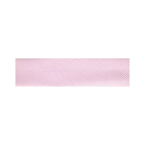 Disquette 20m biais replié coton et polyester rose 20mm