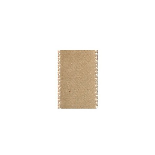 Disquette 10m ruban velours taupe