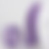 Bobine 25m passepoil mèche 2mm violet