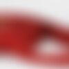 Bobine 25m sangle bandoulière polyester rouge
