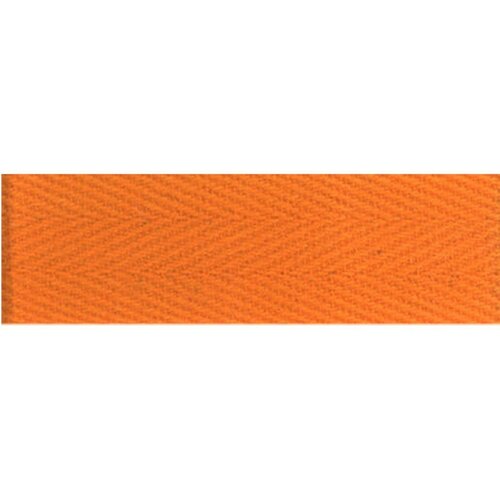 Bobine 50m serge coton orange soleil