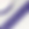 Bobine 13,7m guipure fleur/losange 55 mm violet