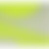Bobine 13,7m guipure vague 60mm vert fluo