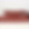 Bobine 22m elastique multicolore 25 mm rouge bourgogne