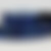 Bobine 20m ruban zébré bleu 16mm