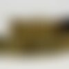 Bobine 20m ruban zébré jaune 16mm