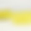 Bobine 20m ruban toile irisé 30 mm polyester jaune paille