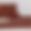 Bobine 20m galon bicolore 18 mm rouge bourgogne et or