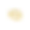 Bobine 25m cordon tricoté 4.5mm jaune bouton d'or
