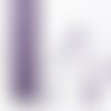 Bobine 30m cordelière polyester 4mm violet