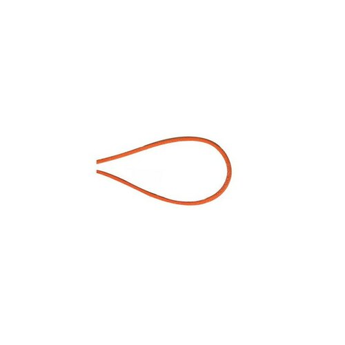 Bobine 50m cordon queue de souris polyester orange 1,5mm