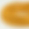 Bobine 50m cordon damier polyester 6mm moutarde
