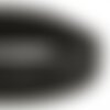 Bobine 50m cordon damier polyester 6mm noir