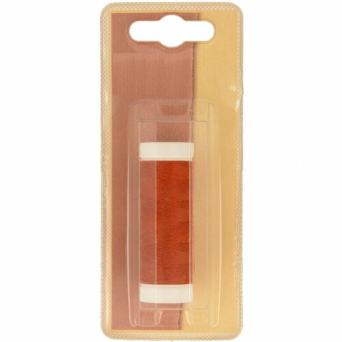Bobine fil à coudre polyester 100m made in france - rouge cuivre c425