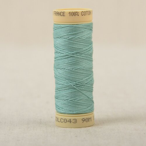 Bobine fil coton 90m fabriqué en france - vert nil c45