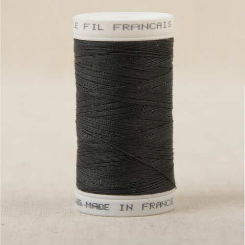 Fil à coudre en polyester 500m - gris acier c635