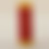 Bobine fil à broder 100% viscose 200m - rouge c147