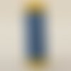 Bobine fil à broder 100% viscose 200m - bleu céruléen c143